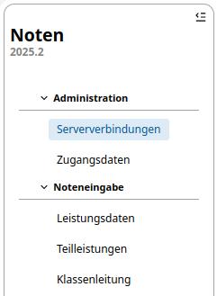 App Noten Administration